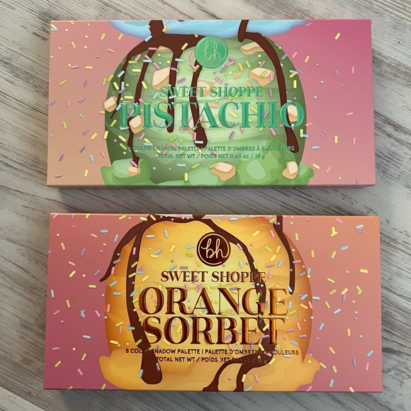 BH Cosmetics Sweet Shoppe Pistachio & Orange Sorbet Palettes - Picture 3 of 4